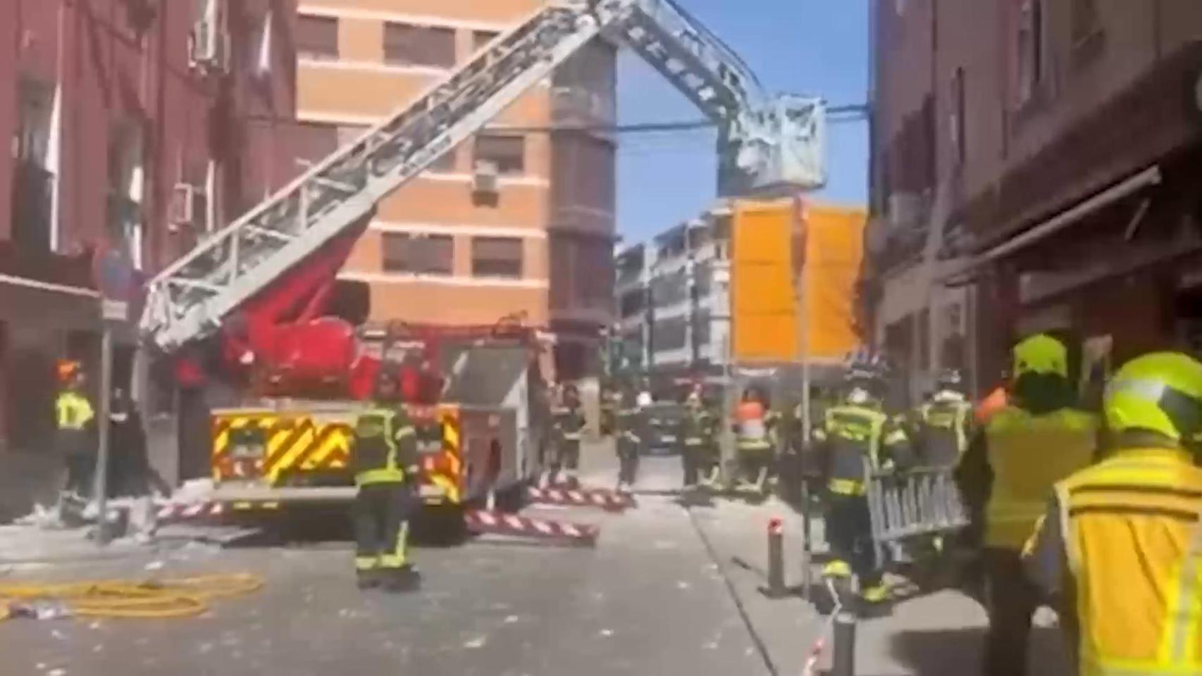 Una explosión de gas deja al menos 25 heridos, tres de ellos en estado grave, en un bar situado en Vallecas