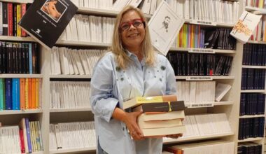 Begoña Varela, veterana librera de A Coruña.