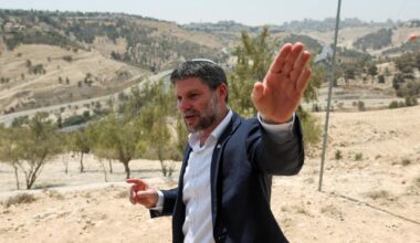 El ministro de Finanzas israelí, Bezalel Smotrich.