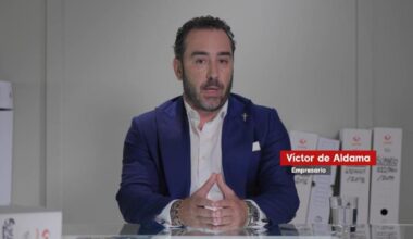 Víctor de Aldama durante su intervención en