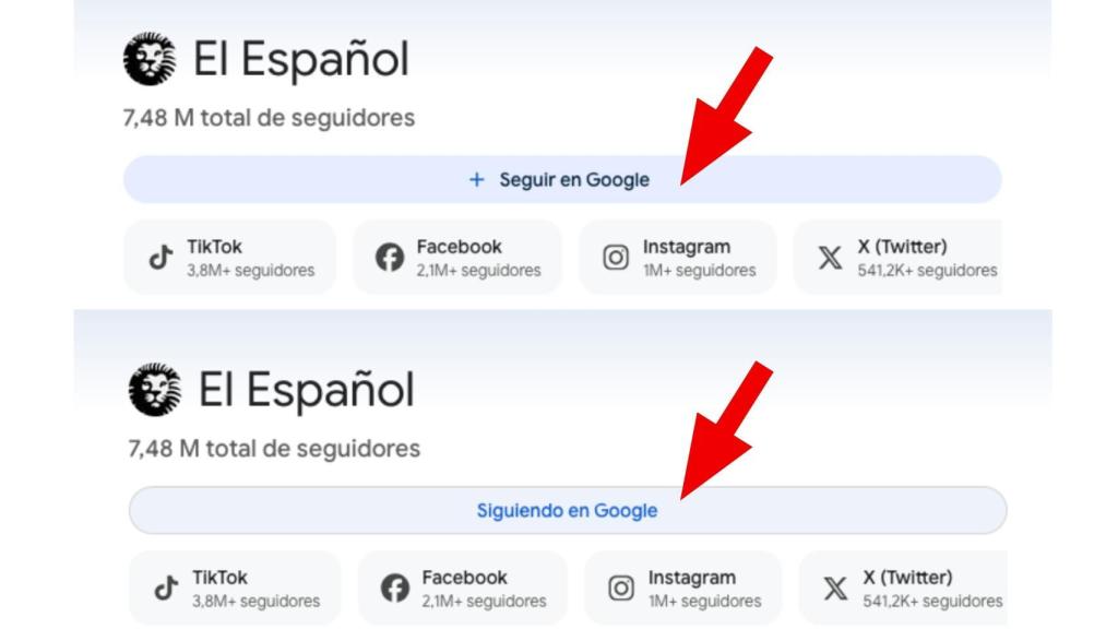 Botón para seguir a EL ESPAÑOL