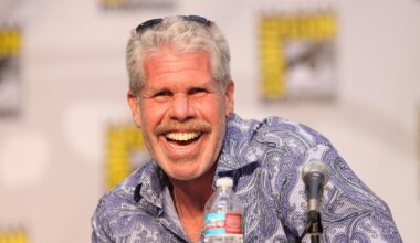 El actor estadounidense Ron Perlman.
