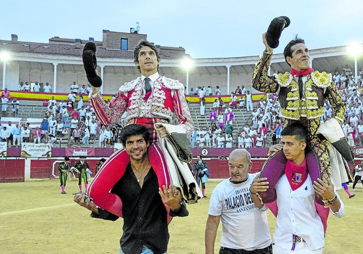 Castella y Talavante, a hombros en Calahorra