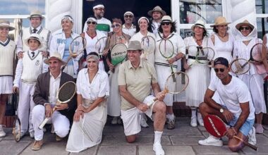 Torneo retro en el club de Tenis