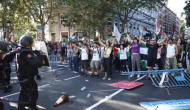 Cinco fakes sobre la protesta propalestina en la Vuelta
