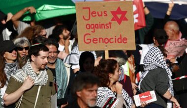 Multitudinaria manifestación en Berlín a favor de la paz en Gaza, más de 50.000 personas