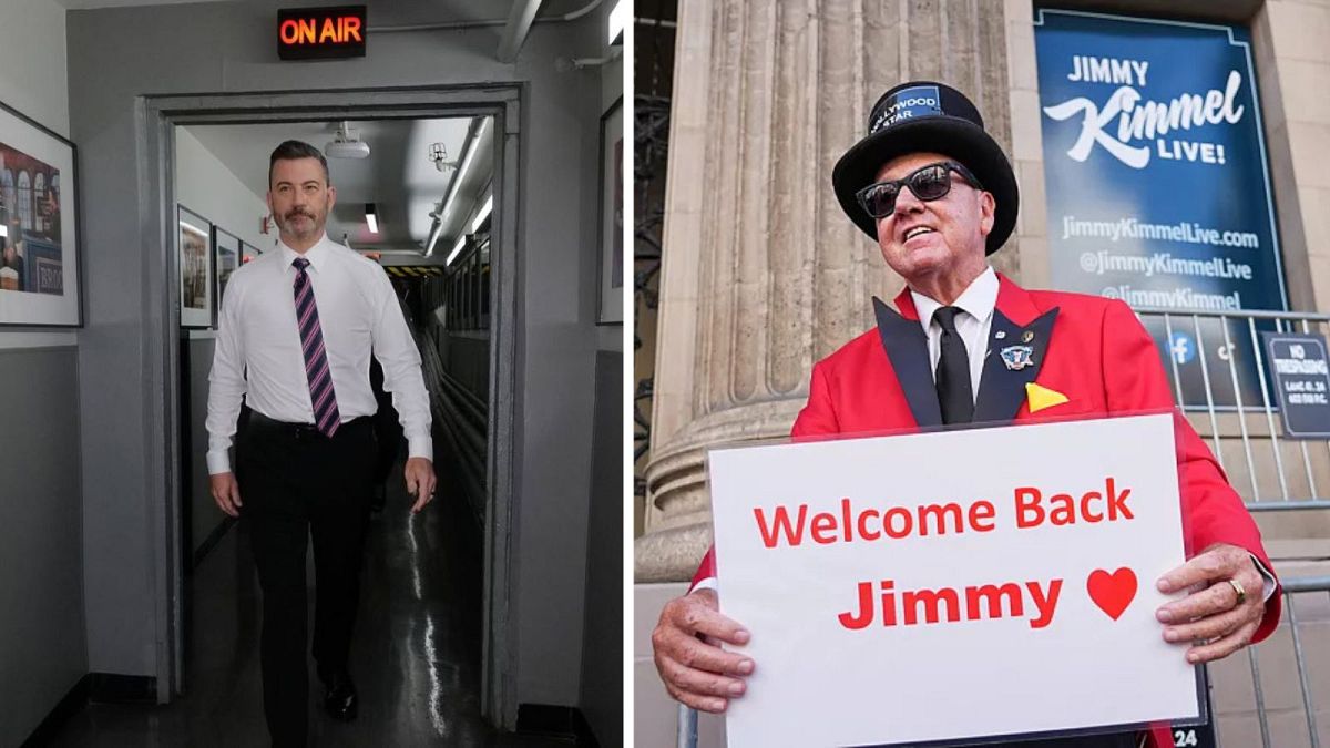 El regreso de Jimmy Kimmel logra la mayor audiencia en 10 años con 6,3 millones de espectadores