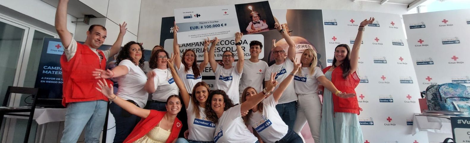 Fundación Solidaridad Carrefour y Cruz Roja promueven una edición de la 'Vuelta al Cole Solidaria'