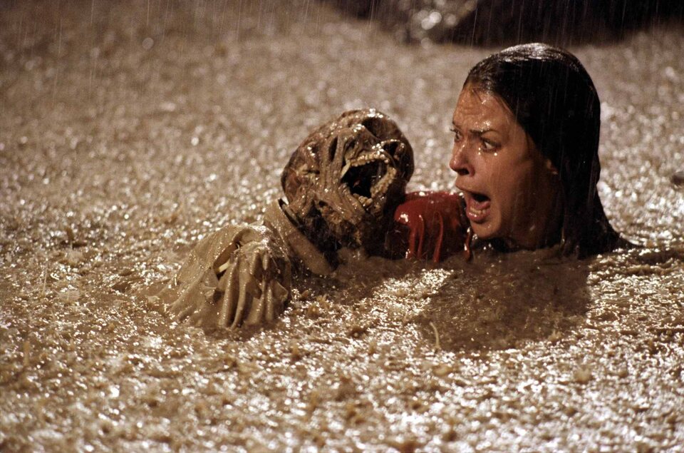Uno de los muchos momentos inolvidables de 'Poltergeist'