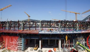 La Guardia Urbana de Barcelona denuncia las obras del Camp Nou