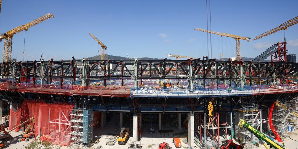 La Guardia Urbana de Barcelona denuncia las obras del Camp Nou