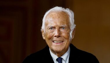 Muere el diseñador italiano Giorgio Armani a los 91 años