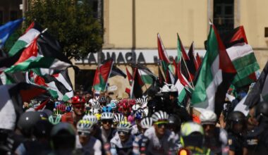 Llamamiento a «paralizar» el paso de la Vuelta por Salamanca como boicot a Israel pese a las multas