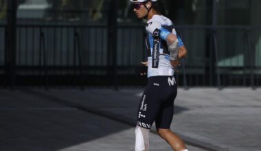El disgusto de Javi Romo tras la caída provocada por un manifestante: «No estoy bien de ánimo ni físicamente»