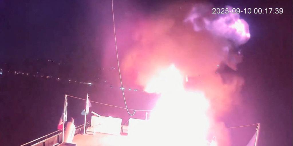 La Global Sumud Flotilla asegura haber sufrido otra segundo ataque con un dron en Túnez
