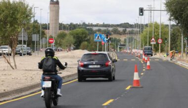 La VA-20 abre a tiempo para funcionar como alternativa al tráfico con la vuelta ciclista