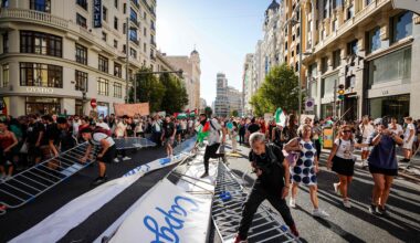La Unión Ciclista Internacional arremete contra Pedro Sánchez por los incidentes políticos durante la Vuelta
