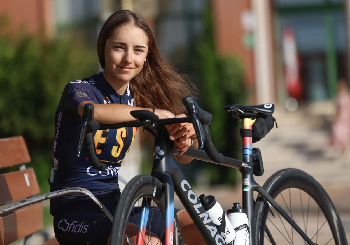 Lidia Castro, Ciclista internacional en el Mundial de Kigali: «Iván Romeo es un ídolo para toda la escuela vallisoletana y un modelo a seguir»