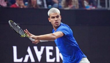 Alcaraz encaja ante Fritz su primera derrota individual en Laver Cup