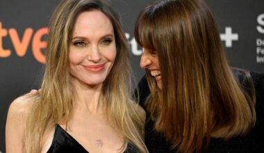 Revive la alfombra roja de Angelina Jolie en el Zinemaldia