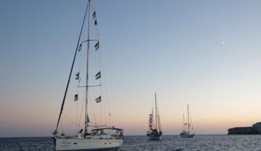 Italia y el Vaticano median para que la flotilla que va a Gaza no sufra un ataque