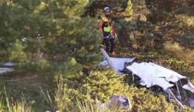 Muere el piloto de una aeronave en un accidente en la vertiente segoviana de Peñalara en Madrid