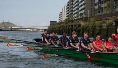 El Surne Bilbao Basket se pasa al remo para hacer equipo
