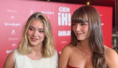 Hablamos con las hijas de Raquel Meroño en su primera alfombra roja solas