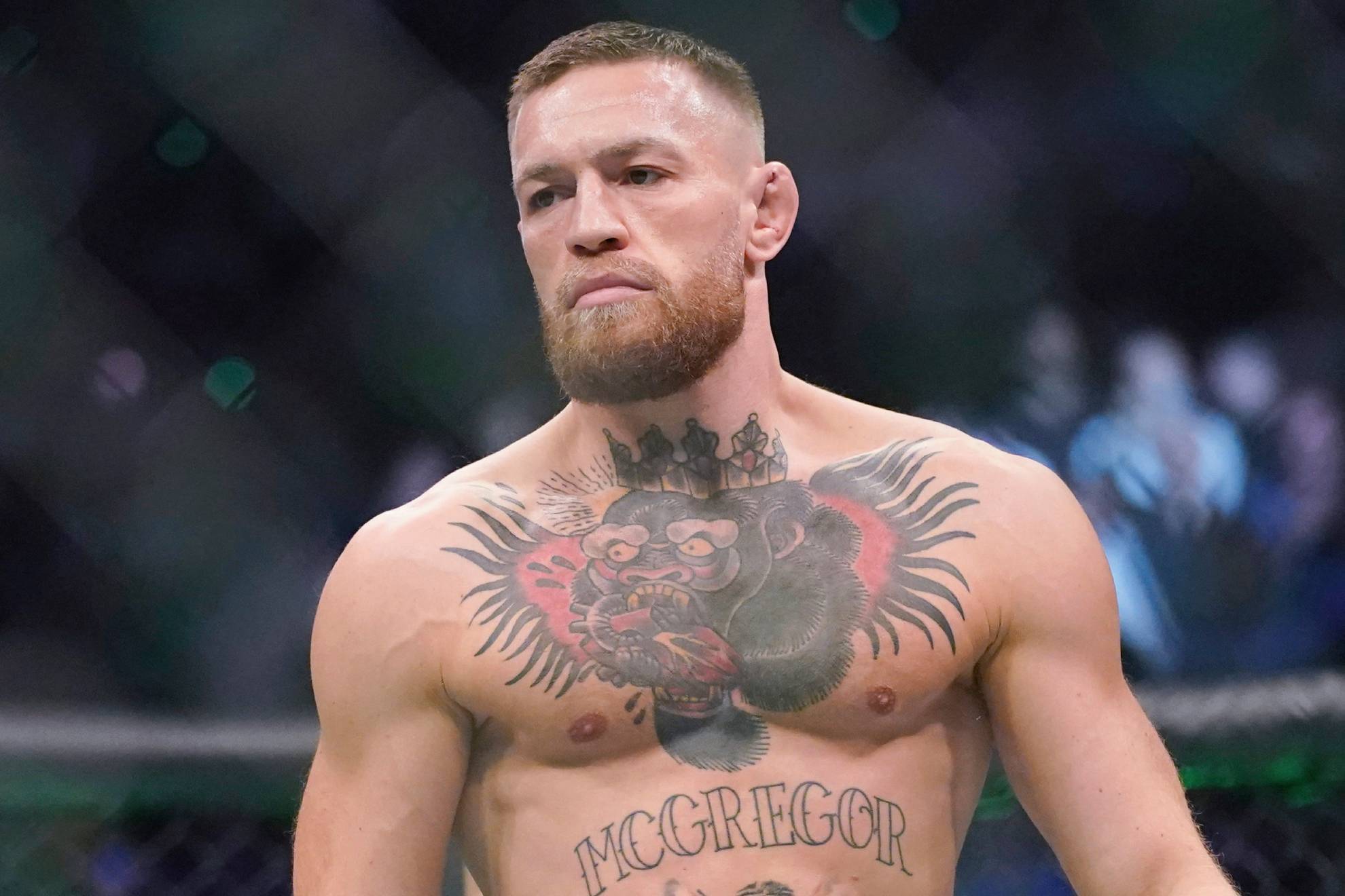 Conor McGregor en su último combate en UFC