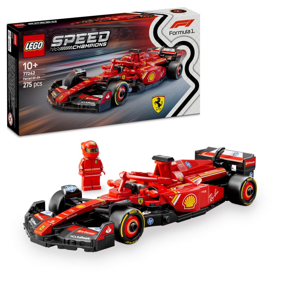 Coche de carreras Speed Champions Ferrari SF-24 F1