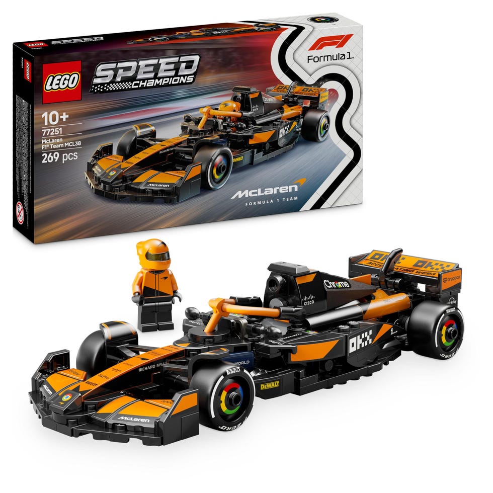 Coche de Carreras McLaren F1 Team LEGO Speed Champions
