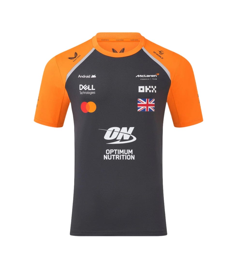 Camiseta Equipo Lando Norris McLaren F1 2025 para hombre