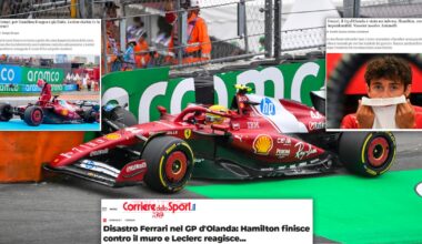 Duras críticas contra Lewis Hamilton en Italia tras otra decepcionante actuación con Ferrari: “El sueño se acabó”
