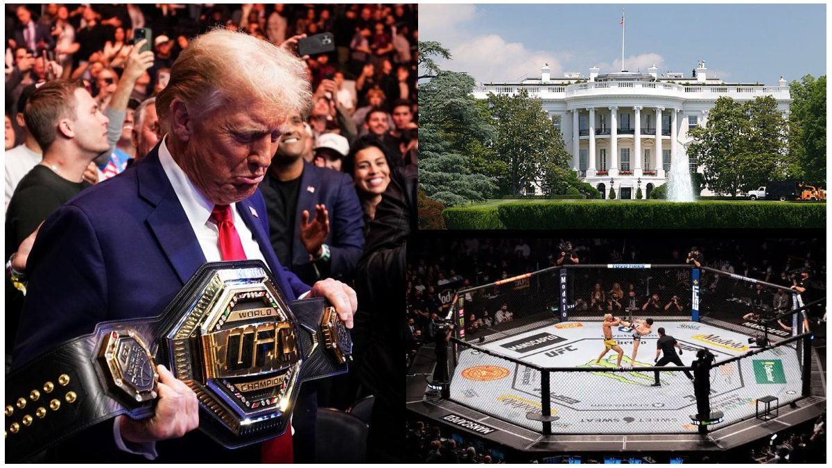 El presidente de UFC se reunió con Donald Trump y confirmó que el evento en la Casa Blanca está en marcha