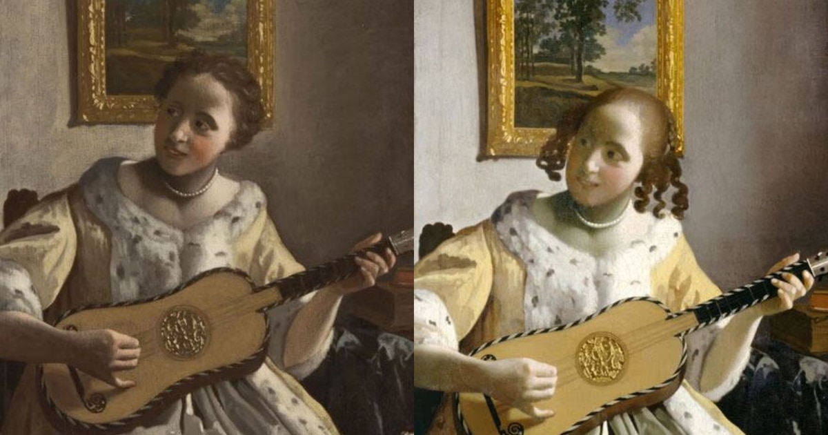 ¿Crece el enigma de Vermeer?: por primera vez dos versiones de El guitarrista se exhiben juntas en Londres