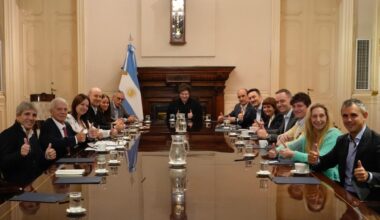 Por primera vez después de los audios, Milei reúne a todo su Gabinete en Casa Rosada y busca alinear la gestión antes de irse a los EEUU