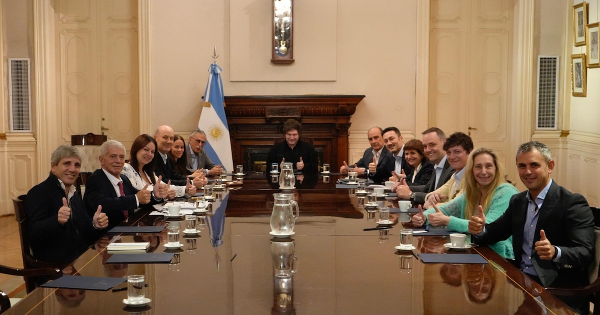 Por primera vez después de los audios, Milei reúne a todo su Gabinete en Casa Rosada y busca alinear la gestión antes de irse a los EEUU