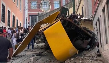 Al menos tres muertos y una veintena de heridos al descarrilar en Lisboa el funicular de Glória - El Mundo