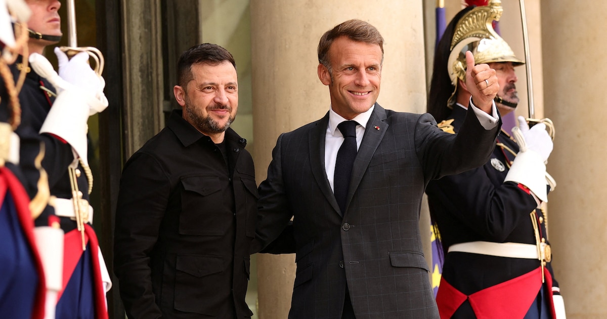 Macron anunció que Europa está dispuesta a ofrecer garantías de seguridad a Ucrania en caso de un acuerdo de paz