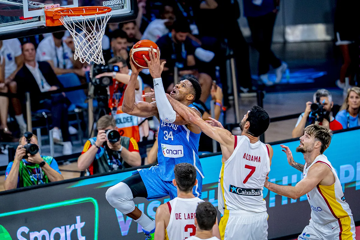 Entre la crueldad y la impotencia, Grecia despide a España del Eurobasket en otro desenlace agónico - El Mundo