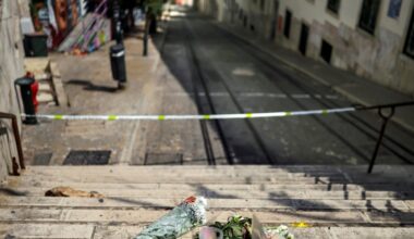 Once extranjeros y cinco portugueses murieron en el accidente de funicular en Lisboa