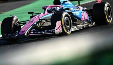 Colapinto sale a la pista en la última práctica libre del Gran Premio de Italia