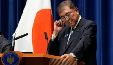 El primer ministro japonés Shigeru Ishiba anuncia que va a dimitir