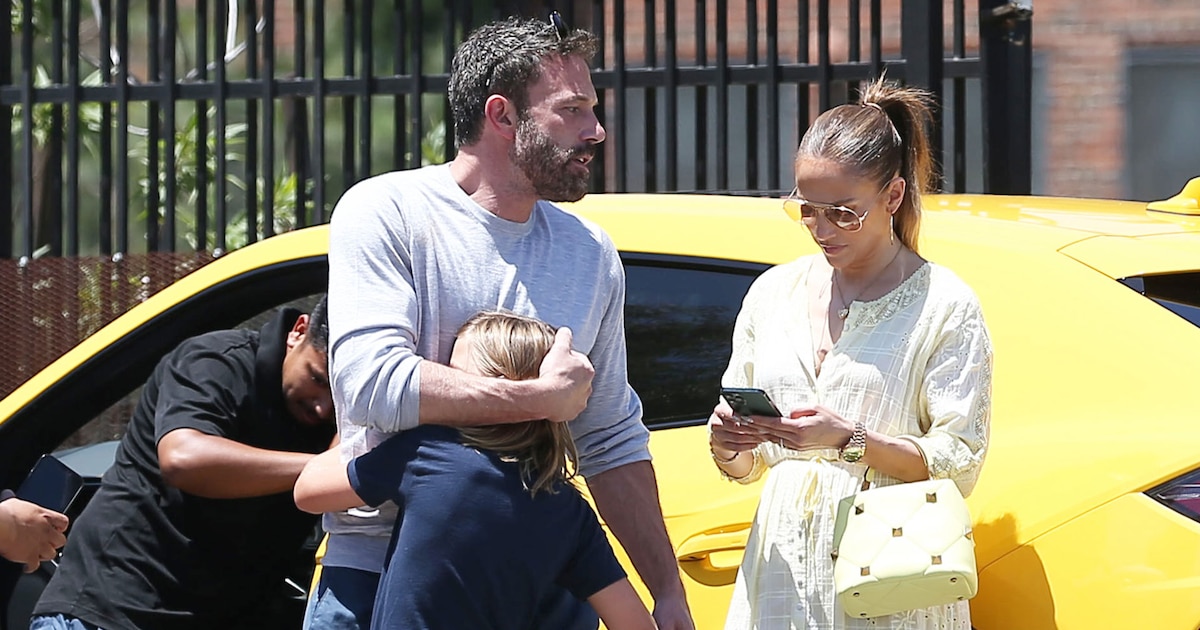 Jennifer Lopez salió de compras con el hijo de Ben Affleck a un año de la separación del actor