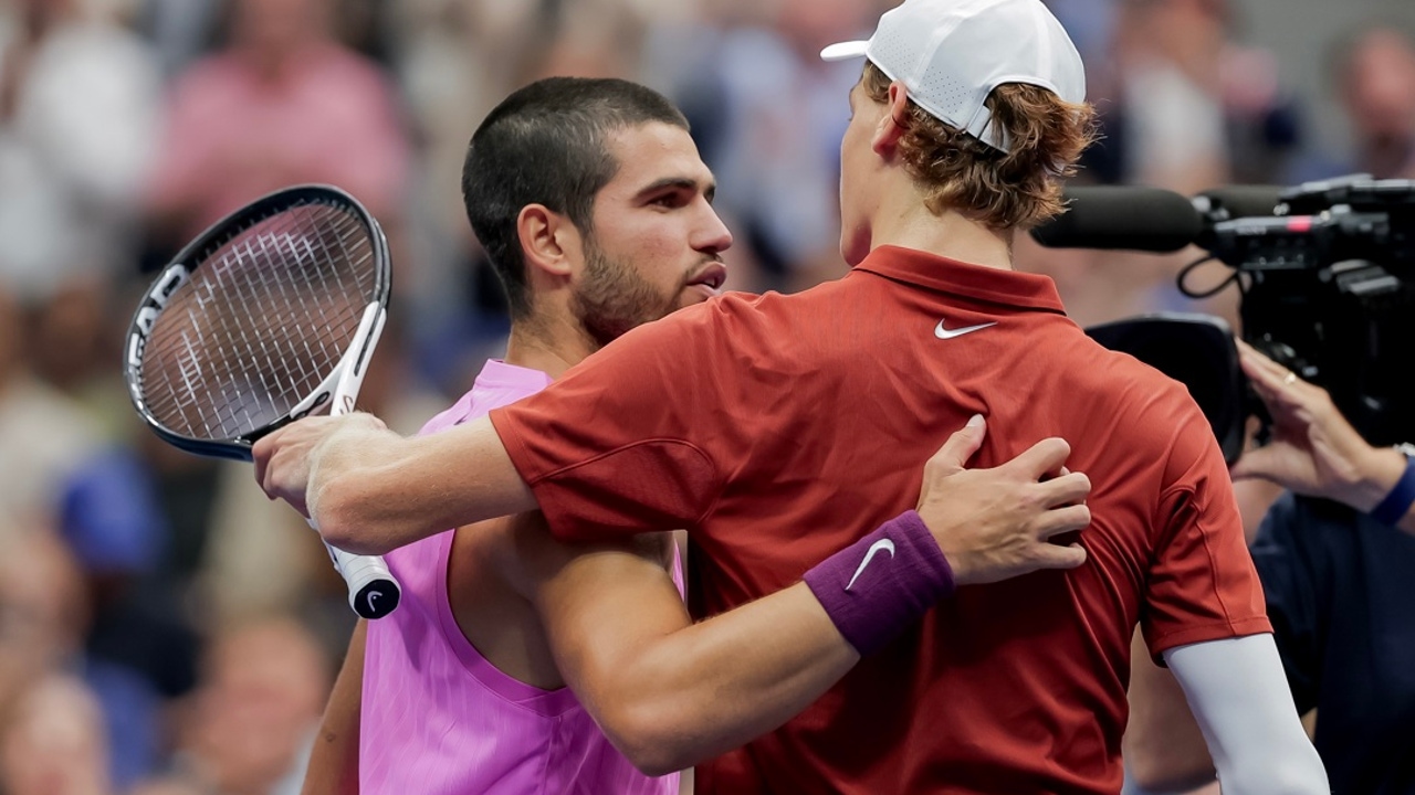 El cariñoso mensaje de Alcaraz tras vencer a Sinner en la final del US Open: "Te veo más que..."
