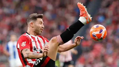 Yeray Álvarez, en un partido con el Athletic