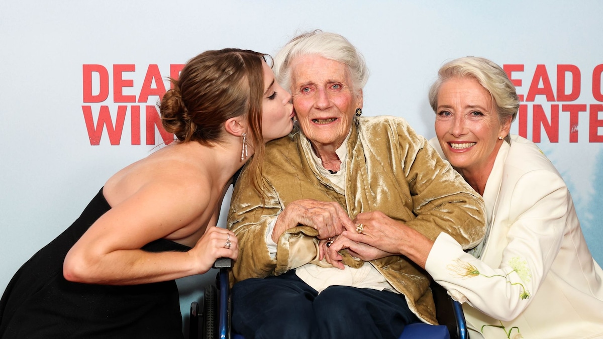 tres generaciones de actrices unidas en la alfombra roja