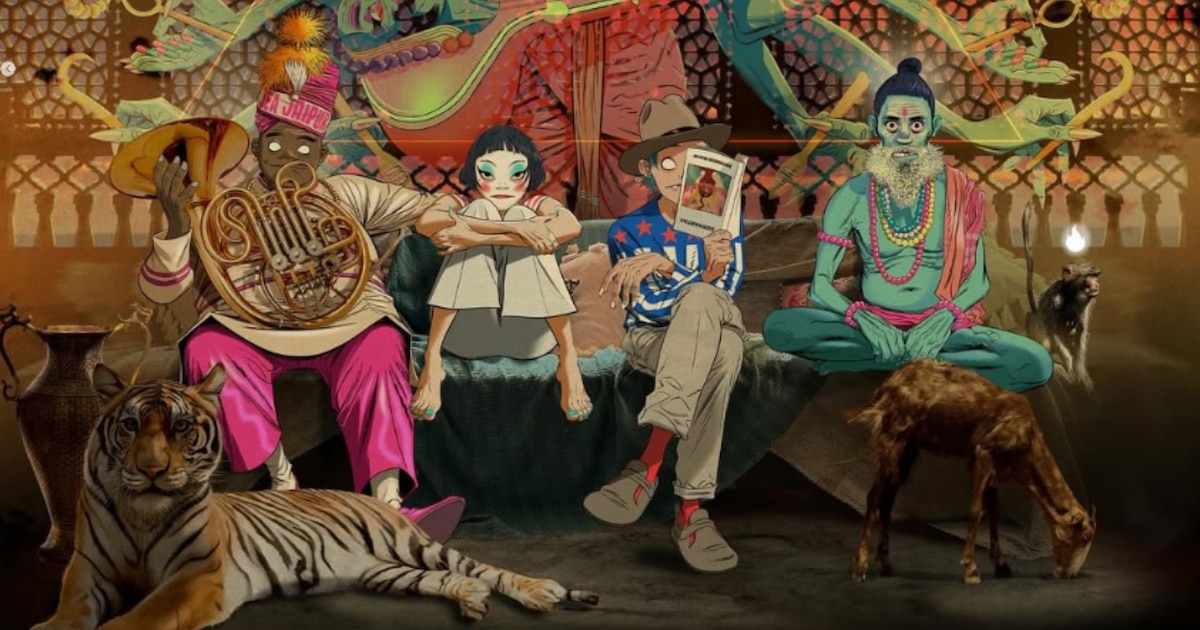 Gorillaz anuncia la fecha de lanzamiento de su nuevo álbum ‘The Mountain’
