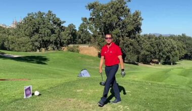 Enrique Peña Nieto reaparece en España: juega golf en San Lorenzo
