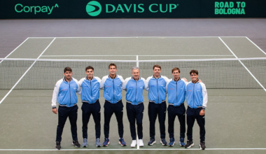 Cerúndolo y Etcheverry hablaron antes de iniciar la serie de Copa Davis ante Países Bajos